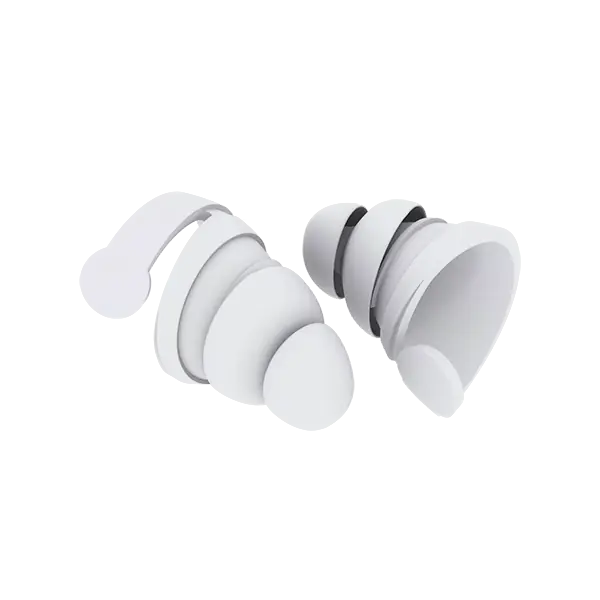 Vue arrière des bouchons d'oreille Bollsen Life+