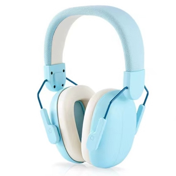 Cache-oreilles pour enfants de couleur bleue